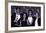 The Cast of Seinfeld with Awards-null-Framed Art Print