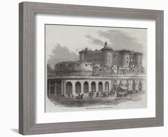 The Castel Nuovo, at Naples-Samuel Read-Framed Giclee Print