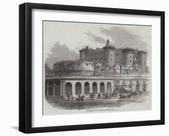 The Castel Nuovo, at Naples-Samuel Read-Framed Giclee Print