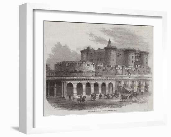 The Castel Nuovo, at Naples-Samuel Read-Framed Giclee Print