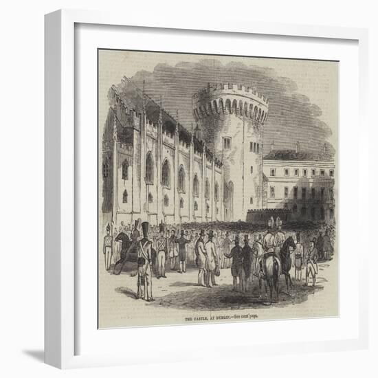The Castle, at Dublin-null-Framed Giclee Print