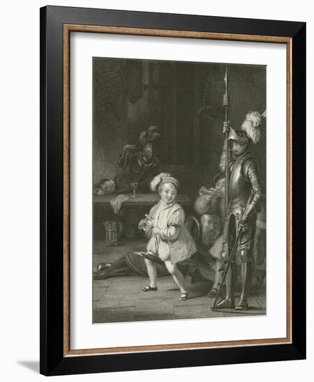 The Castle Hall-Charles Robert Leslie-Framed Giclee Print