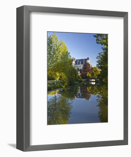 The Castle in the Beautiful Village of Montresor, Indre-Et-Loire, Loire Valley, Centre, France, Eur-Julian Elliott-Framed Photographic Print