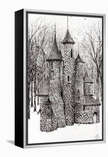 The Castle in the Forest of Findhorn, 2008-Vincent Alexander Booth-Framed Premier Image Canvas