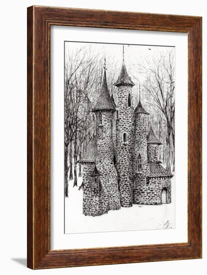 The Castle in the Forest of Findhorn, 2008-Vincent Alexander Booth-Framed Giclee Print