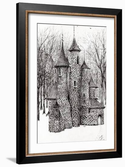 The Castle in the Forest of Findhorn, 2008-Vincent Alexander Booth-Framed Giclee Print