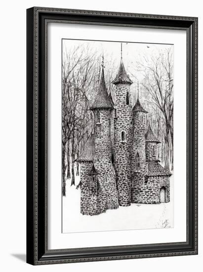 The Castle in the Forest of Findhorn, 2008-Vincent Alexander Booth-Framed Giclee Print