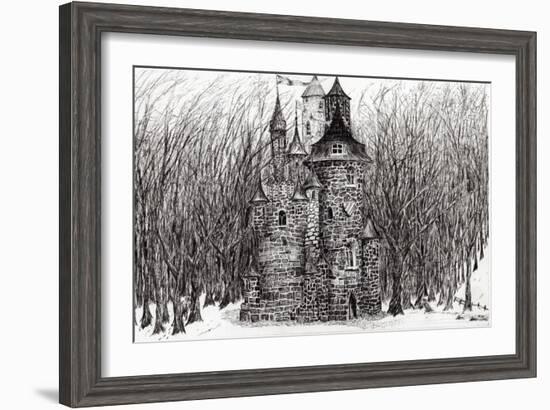 The Castle in the Forest of Findhorn, 2009-Vincent Alexander Booth-Framed Giclee Print