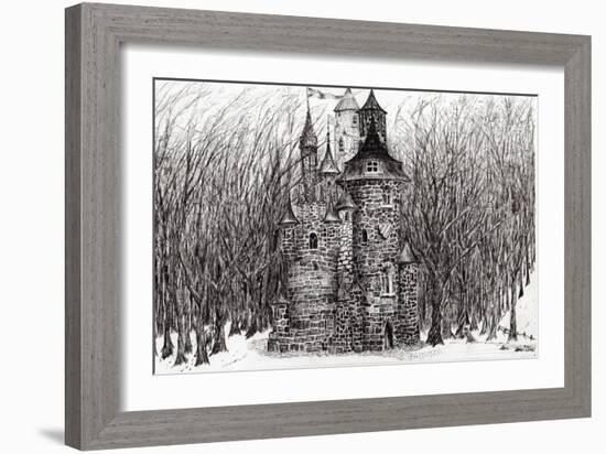 The Castle in the Forest of Findhorn, 2009-Vincent Alexander Booth-Framed Giclee Print