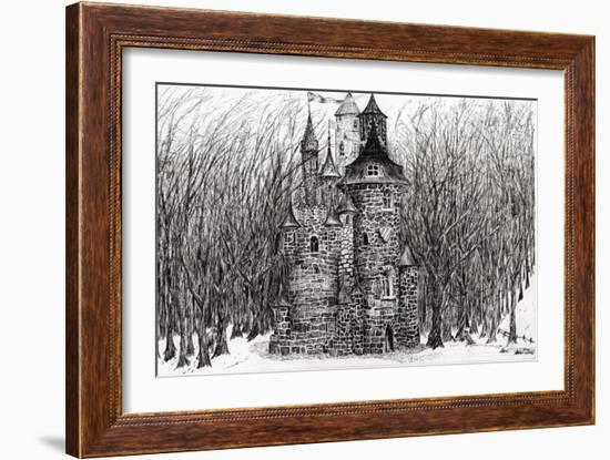 The Castle in the Forest of Findhorn, 2009-Vincent Alexander Booth-Framed Giclee Print