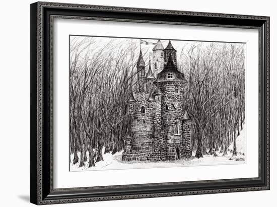 The Castle in the Forest of Findhorn, 2009-Vincent Alexander Booth-Framed Giclee Print