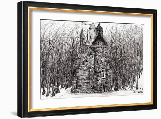 The Castle in the Forest of Findhorn, 2009-Vincent Alexander Booth-Framed Giclee Print