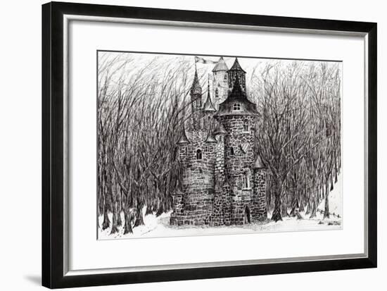 The Castle in the Forest of Findhorn, 2009-Vincent Alexander Booth-Framed Giclee Print