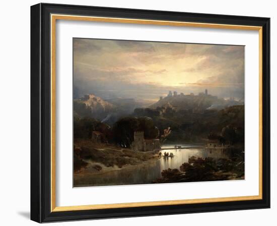 The Castle of Alcalá De Guadaíra, 1833-David Roberts-Framed Giclee Print