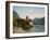The Castle of Chillon, Evening, C.1872-Gustave Courbet-Framed Giclee Print