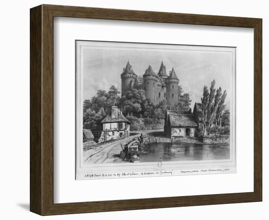 The Castle of Combourg-Felix Benoist-Framed Giclee Print