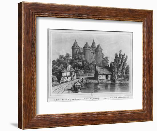 The Castle of Combourg-Felix Benoist-Framed Giclee Print