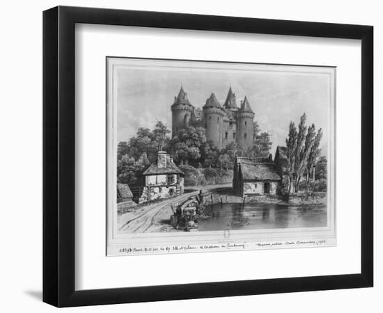 The Castle of Combourg-Felix Benoist-Framed Giclee Print