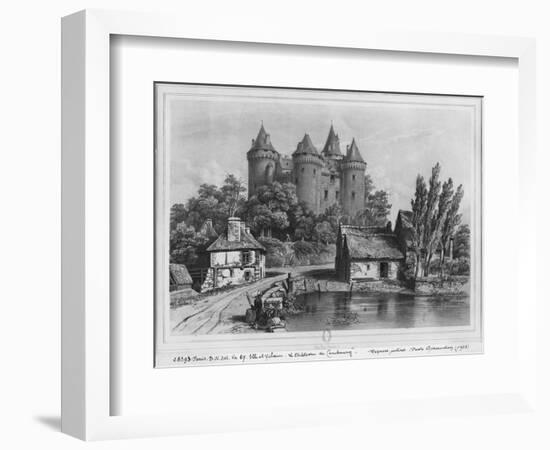 The Castle of Combourg-Felix Benoist-Framed Giclee Print