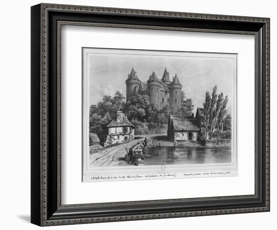 The Castle of Combourg-Felix Benoist-Framed Giclee Print