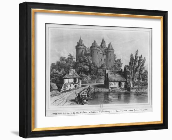 The Castle of Combourg-Felix Benoist-Framed Giclee Print