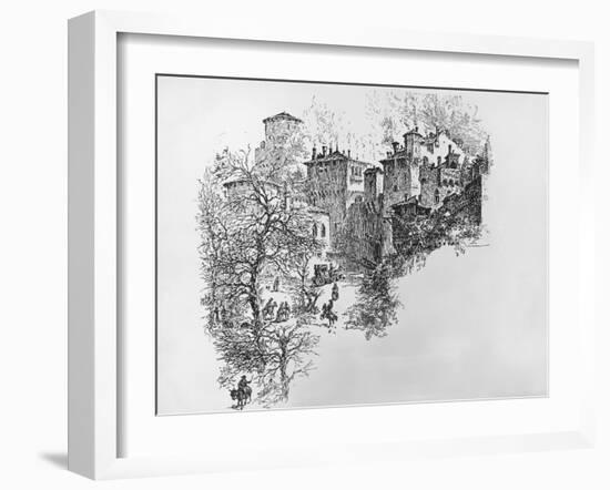 The Castle of Fratta-Isaac Sailmaker-Framed Giclee Print