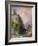 The Castle of Katz on the Rhine-William Callow-Framed Giclee Print