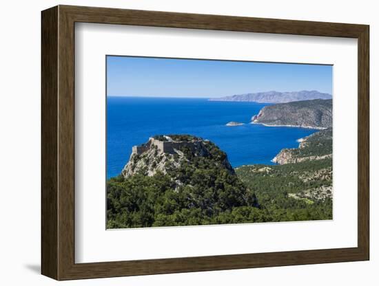 The Castle of Monolithos, Rhodes, Dodecanese Islands, Greek Islands, Greece-Michael Runkel-Framed Photographic Print