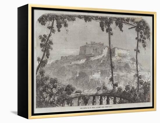 The Castle of St Elmo, Naples-Samuel Read-Framed Premier Image Canvas