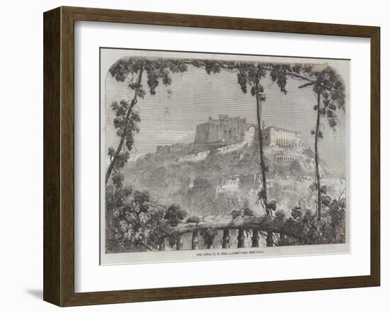 The Castle of St Elmo, Naples-Samuel Read-Framed Giclee Print