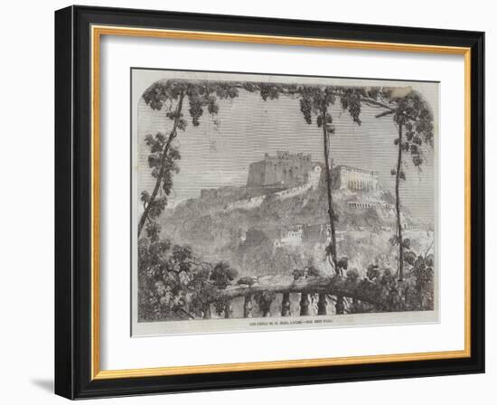 The Castle of St Elmo, Naples-Samuel Read-Framed Giclee Print