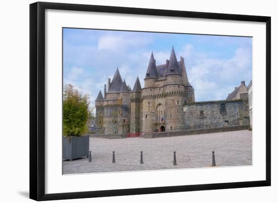 The Castle Of Vitre?-Cora Niele-Framed Photographic Print