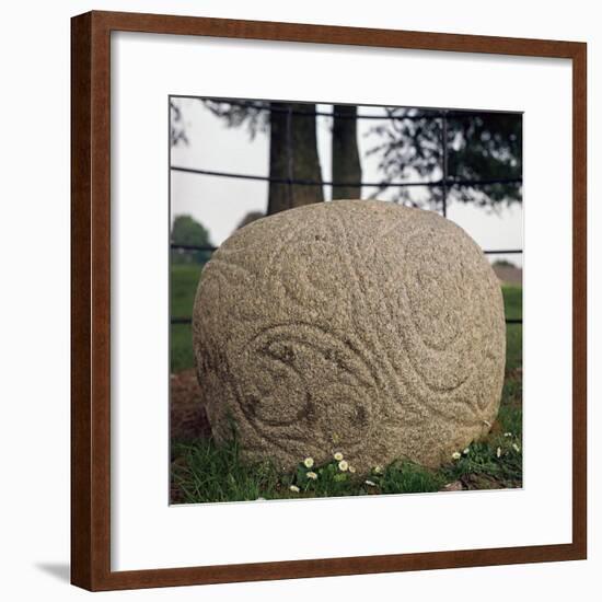 The Castlestrange Stone, 1st century. Artist: Unknown-Unknown-Framed Giclee Print