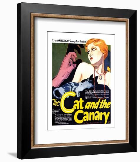 The Cat And The Canary - 1927 II-null-Framed Giclee Print