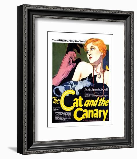 The Cat And The Canary - 1927 II-null-Framed Giclee Print