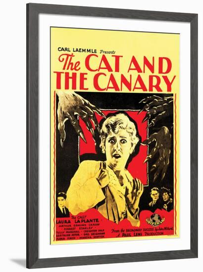 The Cat And The Canary - 1927 III-null-Framed Giclee Print