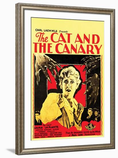 The Cat And The Canary - 1927 III-null-Framed Giclee Print