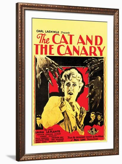 The Cat And The Canary - 1927 III-null-Framed Giclee Print