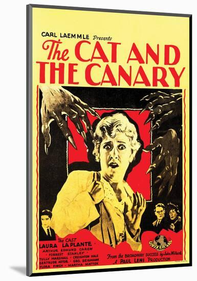 The Cat And The Canary - 1927 III-null-Mounted Giclee Print