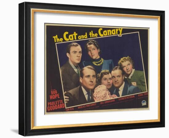 The Cat and the Canary, 1939-null-Framed Art Print