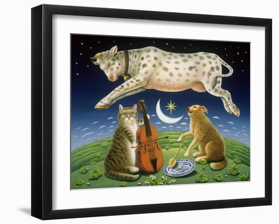 The Cat and the Fiddle, 2004-Frances Broomfield-Framed Giclee Print