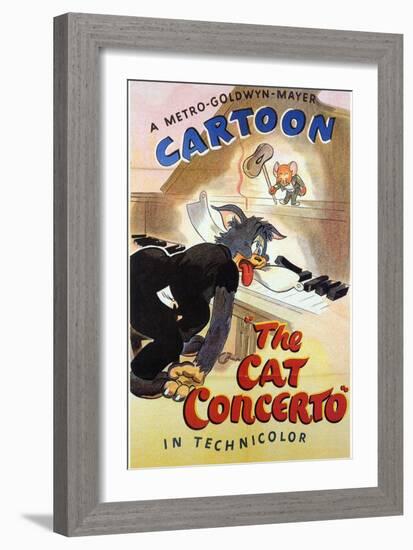 The Cat Concerto, 1947-null-Framed Art Print