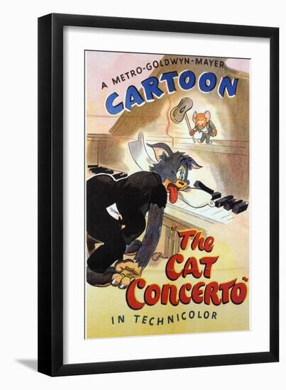 The Cat Concerto, 1947-null-Framed Art Print