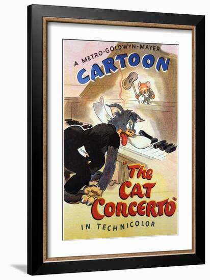 The Cat Concerto, 1947-null-Framed Art Print