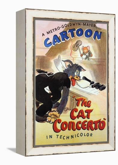 The Cat Concerto, 1947-null-Framed Stretched Canvas