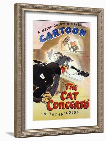 The Cat Concerto, 1947-null-Framed Premium Giclee Print