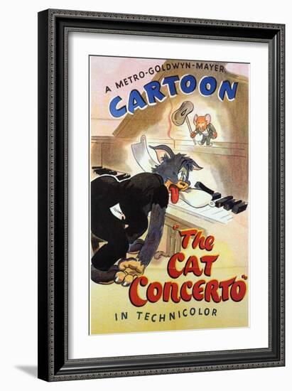 The Cat Concerto, 1947-null-Framed Premium Giclee Print