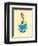 The Cat in the Hat (on yellow)-Theodor (Dr. Seuss) Geisel-Framed Art Print