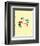 The Cat in the Hat: Thing Two (on yellow)-Theodor (Dr. Seuss) Geisel-Framed Art Print