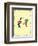 The Cat in the Hat: Thing Two (on yellow)-Theodor (Dr. Seuss) Geisel-Framed Art Print